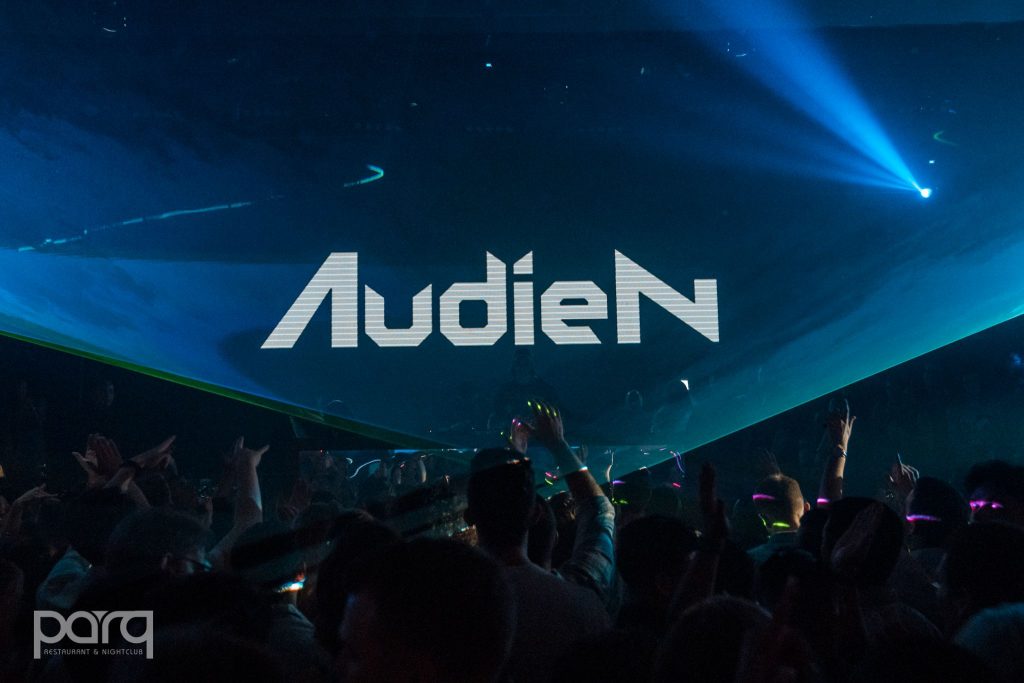 Audien Live Event Stage Projection