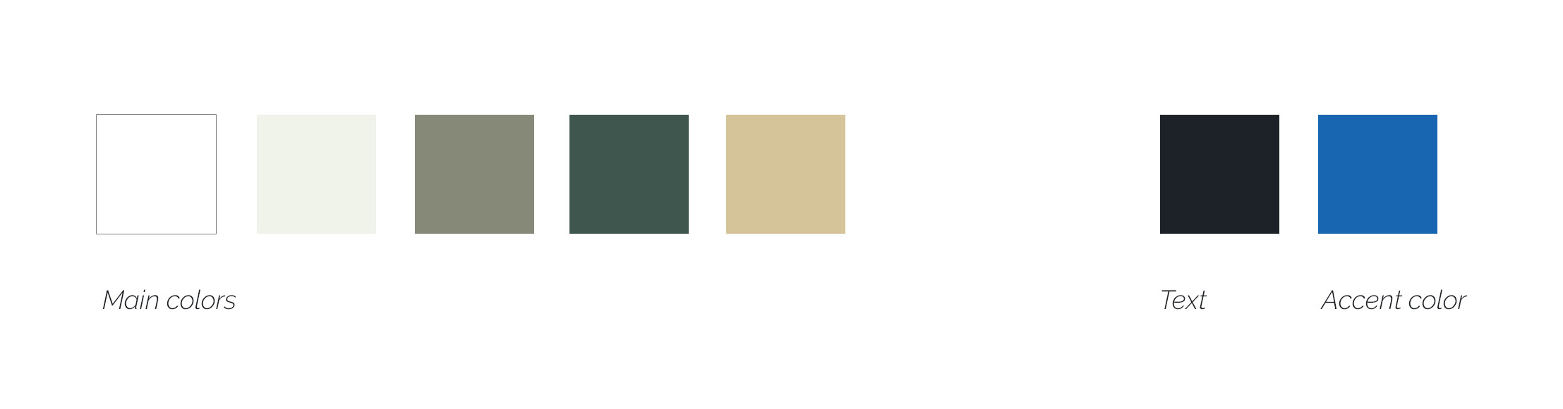 colosseum spa branding color scheme