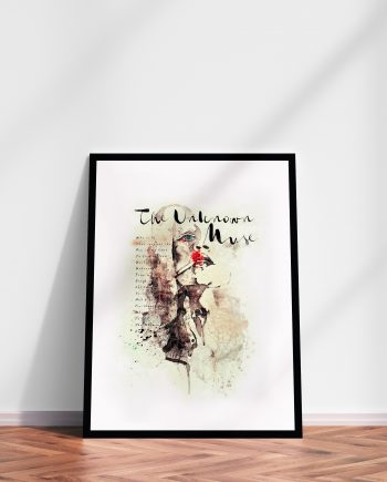 Unknown Muse V Art Print