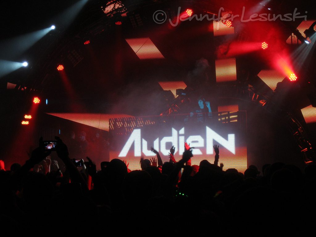 Audien Logo Design EDM DJ Artist