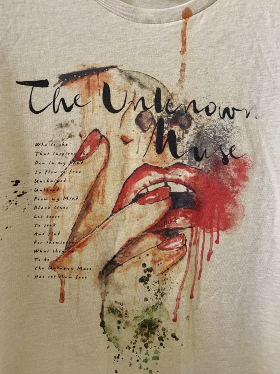 The Unknown Muse (I) Women's Graphic T-shirt