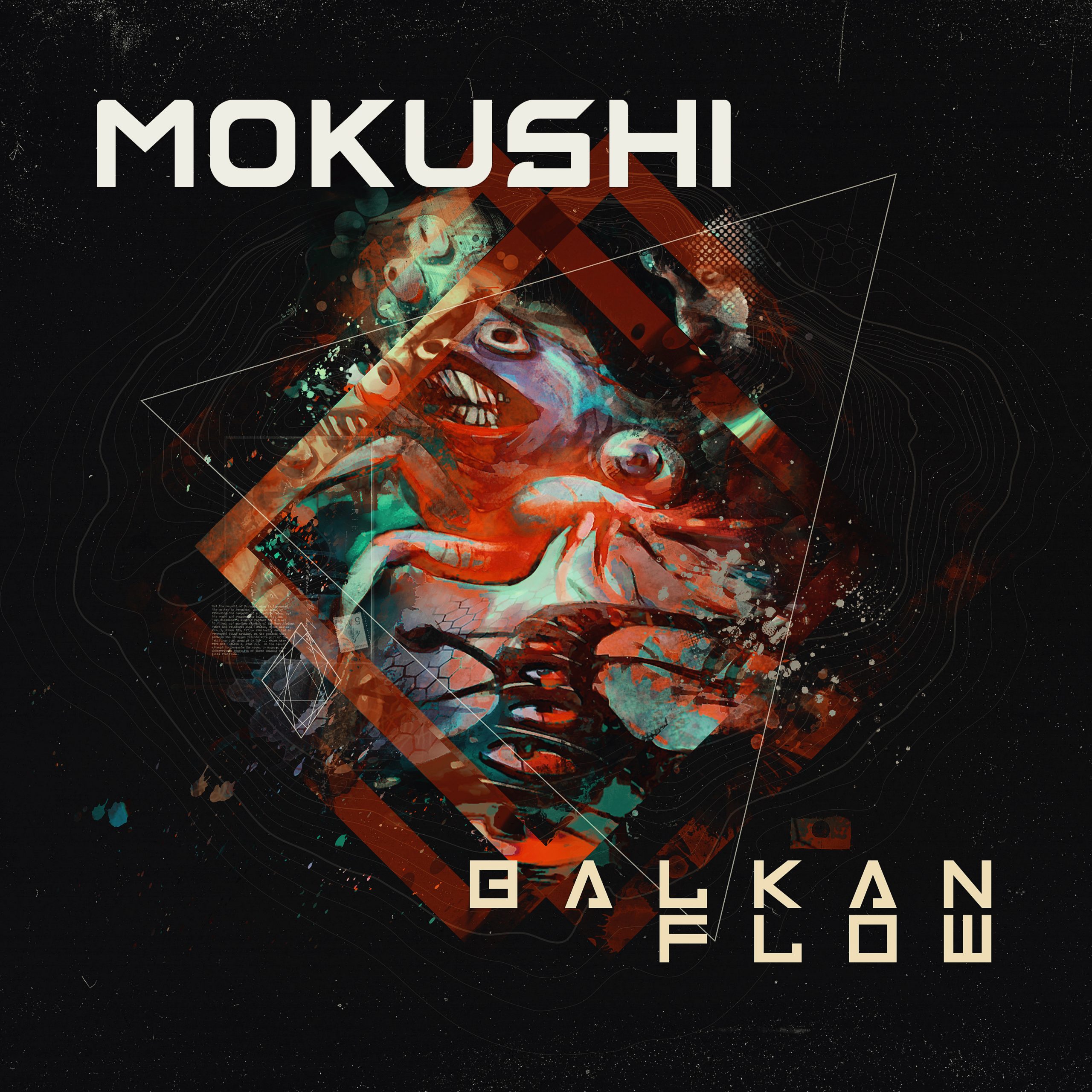 Mokushi Balkan Flow Album Artwork Cover Design