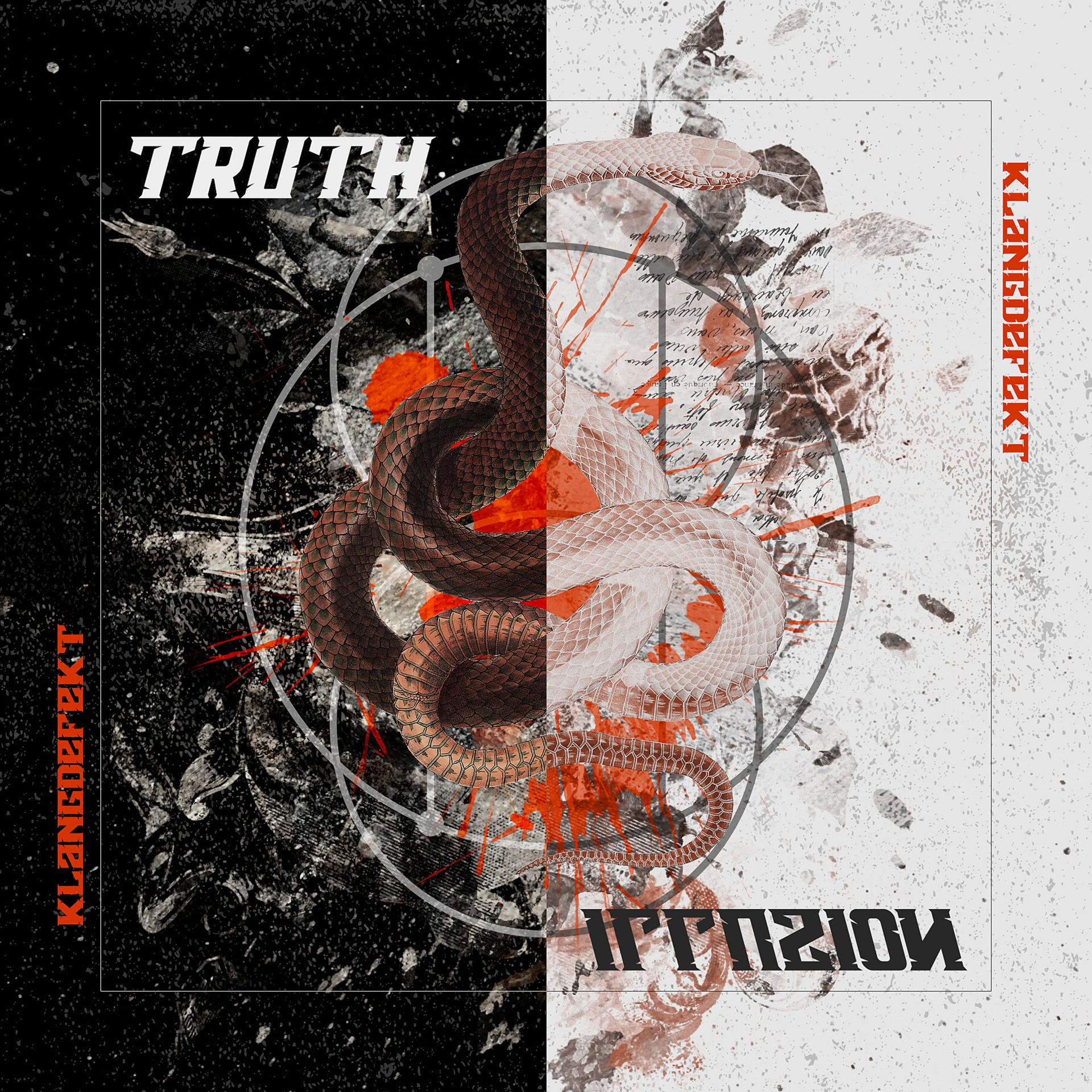 Klangdefekt - Truth & Illusion EP Album Artwork Design