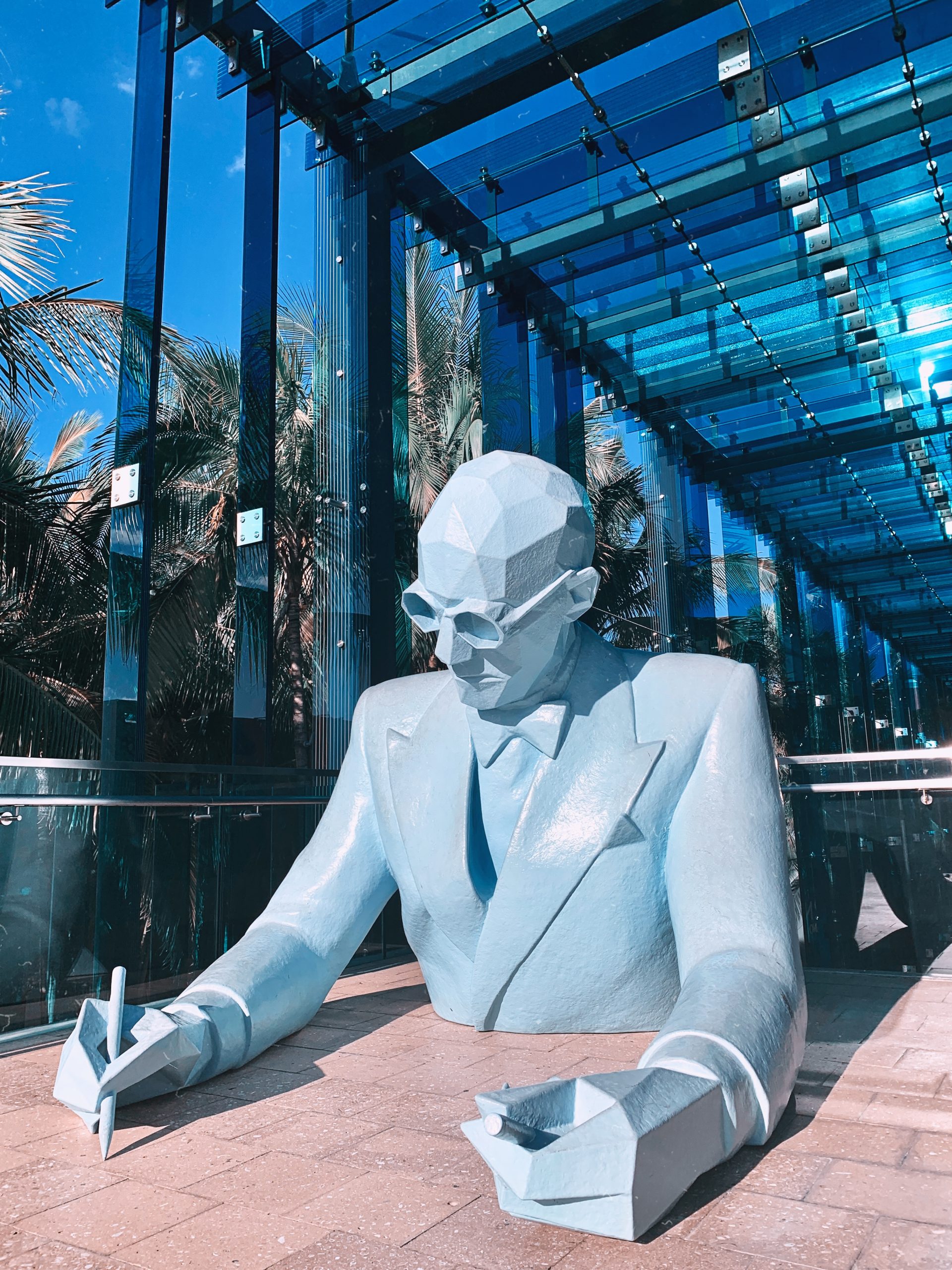 Le Corbusier Public Art Sculpture Miami Design District