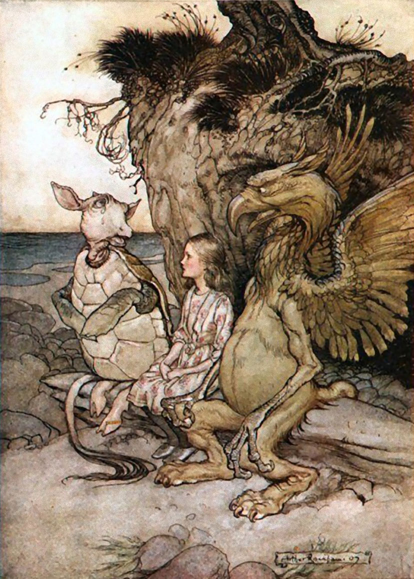Arthur Rackham Alice in Wonderland Illustrations