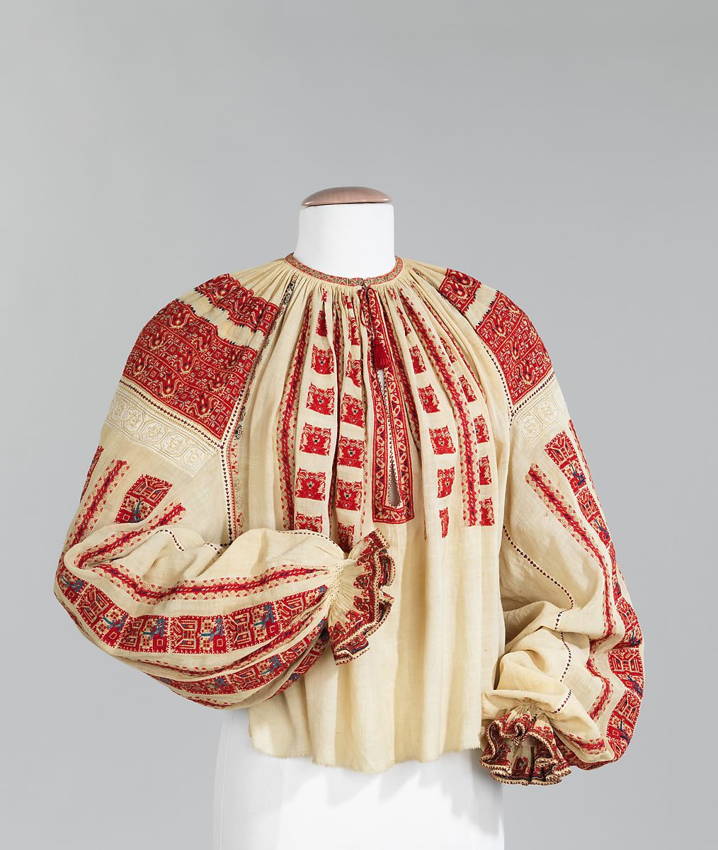 Romanian blouse 19th century