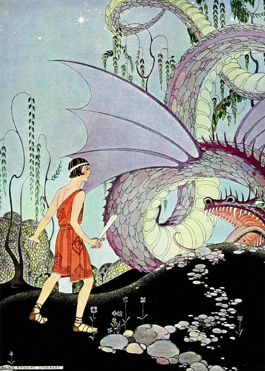 Virginia Frances Sterrett - Cadmus and the Dragon