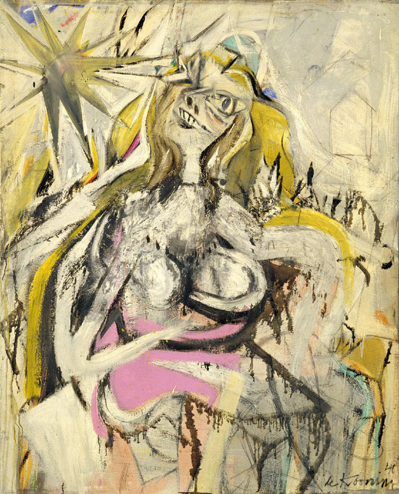 Woman/Verso : Untitled by Willem de Kooning